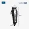 Máquina de cortar cabelo com 4 pentes e acessórios Classic Pro - CR-03  110V