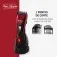 Máquina de cortar cabelo sem fio com 2 pentes Flex Clipper - CR-04  110V/220V