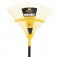 Vassoura para grama met�lica fixa com cabo - VD 203