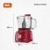 Mini Processador de alimentos 300 watts vermelho Turbo Pratic - MP-16-R  220V