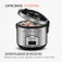 Panela elétrica de arroz 10 xícaras Pratic Rice 10i - PE-42-10X  110V Panela elétrica de arroz 10 xícaras Pratic Rice 10i - PE-42-10X  110V