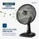 Ventilador de mesa 30 cm 6 pás com 3 velocidades - VSP-30-B  110V