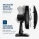 Ventilador de mesa 30 cm 6 pás com 3 velocidades - VSP-30-B  110V