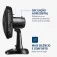 Ventilador de mesa 30 cm 6 pás com 3 velocidades - VSP-30-B  110V