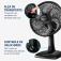 Ventilador de mesa 30 cm 6 pás com 3 velocidades - VSP-30-B  110V Ventilador de mesa 30 cm 6 pás com 3 velocidades - VSP-30-B  110V