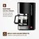 Cafeteira elétrica 800W jarra de vidro 32 xícaras Dolce Arome - C-44-32X-SI  110V