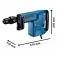 Martelo Rompedor 1.500W 16,8 joules SDS Max com acessórios - GSH11E  220V