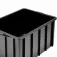 Caixa plástica 38L 54 x 36 x 27,5 cm sem tampa