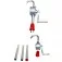 Bomba manual rotativa para tambor de 200L 