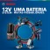 Bateria íons de lítio 12V 2Ah - GBA Bateria íons de lítio 12V 2Ah - GBA