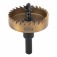 Serra copo para metal 50 mm revestimento em Nitreto de Titânio com suporte Serra copo para metal 50 mm revestimento em Nitreto de Titânio com suporte
