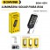 Luminria solar led com sensor de movimento 6600mAh  - BOM-4214