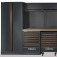 Armário Mobiliário modular para oficina com kit 268 ferramentas - C45 PRO W Armário Mobiliário modular para oficina com kit 268 ferramentas - C45 PRO W