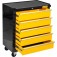Carro para ferramentas fechado com 5 gavetas