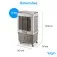 Climatizador de ar evaporativo portátil 177 Watts 65L 60m² - Big Air  110V