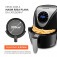 Fritadeira eltrica sem leo Air Fryer 3,5L 1.500 Watts - AF-30-DI  220V