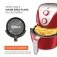 Fritadeira elétrica sem óleo Air Fryer 3,5L 1.500 Watts - AF-32-RI  110V
