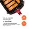 Fritadeira elétrica sem óleo Air Fryer 4L 1.500 Watts - AFN-40-FR  110V