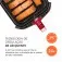 Fritadeira elétrica sem óleo Air Fryer 5L 1900W Grand Family Inox - AFN-50-RI  110V