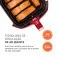Fritadeira elétrica sem óleo Air Fryer 4L 1.500 Watts - AFN-40-RI  220V