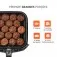 Fritadeira elétrica sem óleo Air Fryer 5L 1900W Grand Family Inox - AFN-50-BI  220V