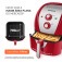 Fritadeira elétrica sem óleo Air Fryer 8L 1900W Mega Family - AFN-80-RI  110V Fritadeira elétrica sem óleo Air Fryer 8L 1900W Mega Family - AFN-80-RI  110V