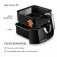 Fritadeira elétrica sem óleo Air Fryer 8L 1900W Mega Family - AFN-80-BI  220V