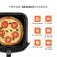 Fritadeira elétrica sem óleo Air Fryer 8L 1900W Mega Family - AFN-80-BI  110V