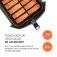 Fritadeira elétrica sem óleo Air Fryer 8L 1900W Mega Family - AFN-80-BI  110V