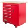 Bancada móvel com 5 gavetas e porta lateral - RLL-277 Bancada móvel com 5 gavetas e porta lateral - RLL-277