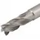 Fresa de topo 13 mm 4 cortes aço rápido - DIN844A