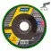 Disco de lixa flap disc côncavo 4.1/2