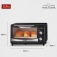 Forno eltrico 650 watts 6 Litros Pratic Cook - FR-09  220V