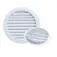 Grade de ventilação plástica para duto de 200 mm