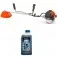 Kit Roçadeira lateral a gasolina 1,2 hp 131R + Óleo para motor motosserra e roçadeira 500 ml PRO