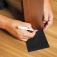 Feltro protetor adesivo retangular 200 x 100 mm preto com 1 unidade Feltro protetor adesivo retangular 200 x 100 mm preto com 1 unidade