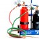 Conjunto de solda Oxigênio/Acetileno Economy Prático - 410151 Conjunto de solda Oxigênio/Acetileno Economy Prático - 410151