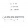 Broca de aço rápido para metal 16 mm DIN 338 - A11416.0B Broca de aço rápido para metal 16 mm DIN 338 - A11416.0B