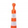 Cone balizador refletivo tipo T 1,14 m 5 kg laranja - T-TOP Cone balizador refletivo tipo T 1,14 m 5 kg laranja - T-TOP