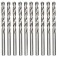 Broca de aço rápido para metal 3,0 mm DIN 338 com 10 peças - 715309 Broca de aço rápido para metal 3,0 mm DIN 338 com 10 peças - 715309