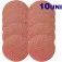 Disco de lixa com velcro 115 mm com 10 peças - 738259