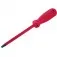 Chave hexalobular isolada T7 x 100 mm com cabo - 163 BTX NR