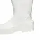 Bota de PVC impermeável cano médio sem forro branca - Vulcaflex