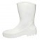 Bota de PVC impermeável cano médio sem forro branca - Vulcaflex Bota de PVC impermeável cano médio sem forro branca - Vulcaflex
