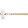 Martelo de borracha 40 mm branco 