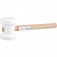 Martelo de borracha 80 mm branco 