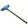 Chave allen cabo T 2 x 100 mm aço gedore vanádio - 42T-2