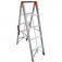 Escada Dobrável Palito de alumínio 4 degraus - N24035517 Escada Dobrável Palito de alumínio 4 degraus - N24035517