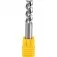 Fresa topo 10,0 mm em metal duro com 3 cortes