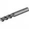 Fresa topo 10,0 mm em metal duro com 3 cortes